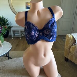 36DDD Wacoal blue bra